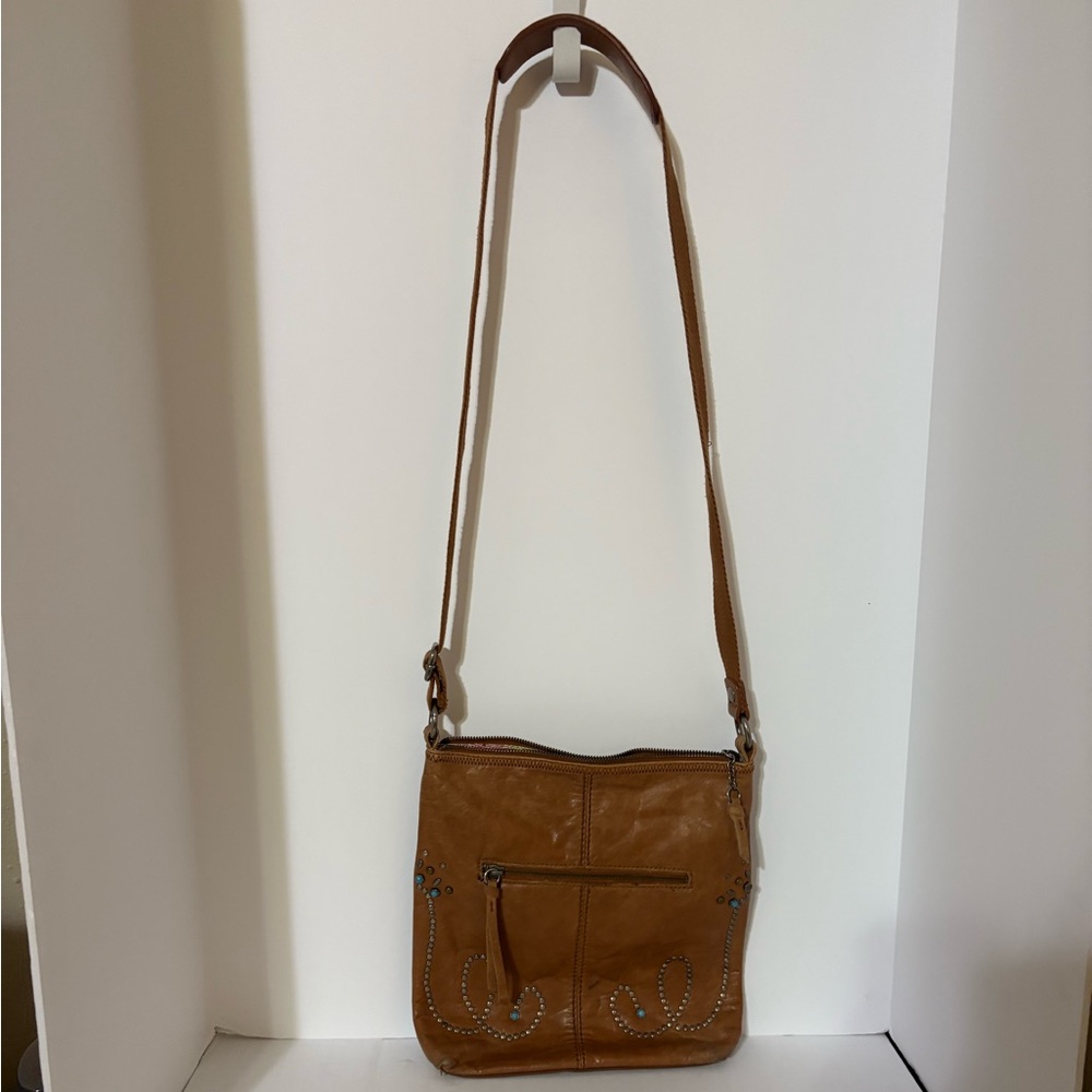 The Sak Alameda Leather Crossbody Bag.